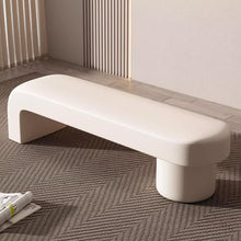 Muatkan imej ke dalam penonton Galeri, Koch Architect Shoe PU Leather Fitting Room Bench