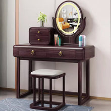 Muatkan imej ke dalam penonton Galeri, Hoover Solid Wood Dressing Table Set 0.8m to 1m