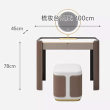 Muatkan imej ke dalam penonton Galeri, Elliott Modern Curve Edge Dressing Table 0.8m to 1.2m