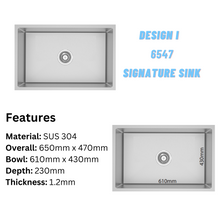 将图片加载到图库查看器,LEVANZO Signature Sink