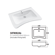 Muatkan imej ke dalam penonton Galeri, SORENTO Wall Hung Basin