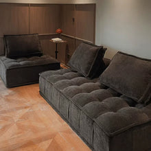 Muatkan imej ke dalam penonton Galeri, Dalton Tofu Block Modular Block Lounge Sofa