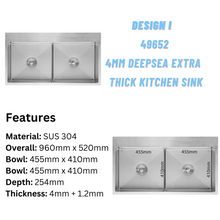 将图片加载到图库查看器,LEVANZO 4mm Extra-Thick Sink