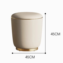 Muatkan imej ke dalam penonton Galeri, Peggy Luxury Designer Dressing Table Set With Side Cabinet 0.9m to 1.3m