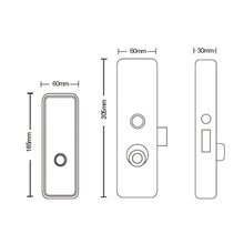 Load image into Gallery viewer, AEGLOG Fingerprint Smart Lock AEG-SDL-T10