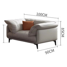Muatkan imej ke dalam penonton Galeri, Adriano PU Leather Cushion Arm Sofa