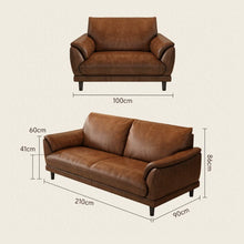 Load image into Gallery viewer, Floyd Retro Oil Wax Leather Sofa