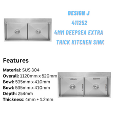 将图片加载到图库查看器,LEVANZO 4mm Extra-Thick Sink