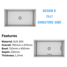 将图片加载到图库查看器,LEVANZO Signature Sink