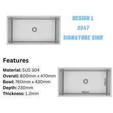 将图片加载到图库查看器,LEVANZO Signature Sink