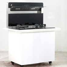 Muatkan imej ke dalam penonton Galeri, UNICORN World Auto-Flip Cover Modular Cooker Hood Black