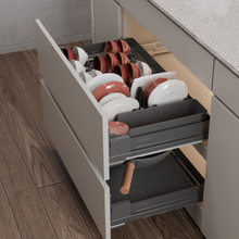 将图片加载到图库查看器,HAFELE Utensio Plus H2 Front Pull-Out System