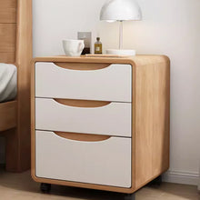 Muatkan imej ke dalam penonton Galeri, Antony Solid Wood Slate Bedside Table