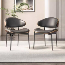 Muatkan imej ke dalam penonton Galeri, Camacho Sleek PU Leather Dining Chair