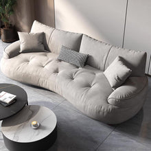 Muatkan imej ke dalam penonton Galeri, Cruz Designer Tech Fabric Curve Sofa
