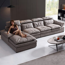 Muatkan imej ke dalam penonton Galeri, Adala Latex Seat High Tech Fabric Wide Sofa