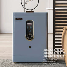 Load image into Gallery viewer, AEGLOG Anti Burglary Fingerprint Digital Safe Box AEG-DSB-TLF60 / TLF100 / TLF151