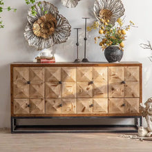 Load image into Gallery viewer, Rose Wabi Sabi Style Sideboard Cabinet
