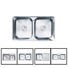 将图片加载到图库查看器,LEVANZO Double & Triple Top Series Sink