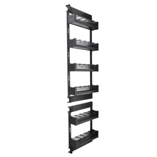 将图片加载到图库查看器,MIRAI 6 Tier Side Mounted Tall Aluminium Larder With Soft Closing