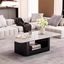 Muatkan imej ke dalam penonton Galeri, Fowler Slate Top Rectangle Coffee Table