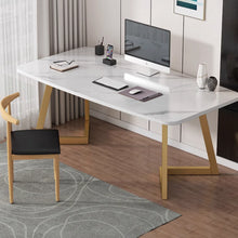 Muatkan imej ke dalam penonton Galeri, Donnelly Computer Study Work Desk Designer Leg
