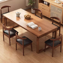 Muatkan imej ke dalam penonton Galeri, Blaese Nordic Wood Dining Table 1.2m to 1.6m