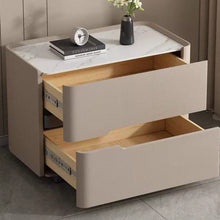 Load image into Gallery viewer, Dario Sintered Stone Top Bedside Table