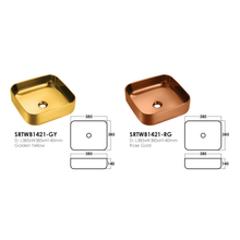 Muatkan imej ke dalam penonton Galeri, SORENTO Ultra Thin Edge Color Basin