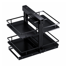 将图片加载到图库查看器,MIRAI Magic Corner Basket With Soft Closing Slide - Dark Grey