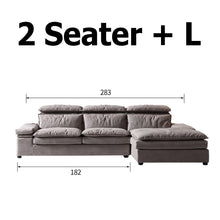 Muatkan imej ke dalam penonton Galeri, Adala Latex Seat High Tech Fabric Wide Sofa