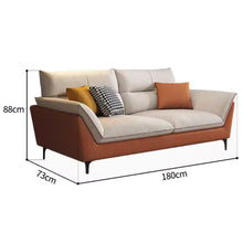 Muatkan imej ke dalam penonton Galeri, Livingston Tech Fabric Dual Tone Latex Sofa Ottoman