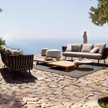 Muatkan imej ke dalam penonton Galeri, Bolton Designer Rattan Outdoor Furniture Balcony Set