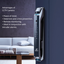 Muatkan imej ke dalam penonton Galeri, SKISET Pro Smart Digital Lock With Camera SK-19 PRO - The Sentinel