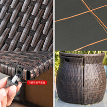 Muatkan imej ke dalam penonton Galeri, Eleri Rattan 1 Table 2 Chairs Balcony Outdoor Furniture