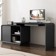 Muatkan imej ke dalam penonton Galeri, Cohen Multifunctional Study Work Gaming Desk Black White