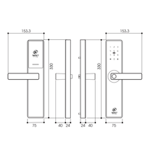 Muatkan imej ke dalam penonton Galeri, SKISET Smart Digital Lock A-180 SL