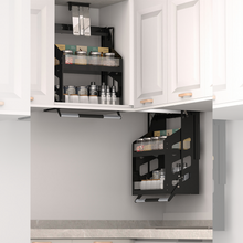 将图片加载到图库查看器,MIRAI Adjustable Kitchen Cabinet Pull-Down Shelf