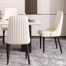 Load image into Gallery viewer, Andrews Modern PU Leather Backrest Dining Chair