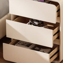 Muatkan imej ke dalam penonton Galeri, Jenson 3 Drawers Designer Sleek Bedside Table