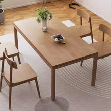 Muatkan imej ke dalam penonton Galeri, Ines Pure Solid Wood Dining Table 1.2m to 1.8m
