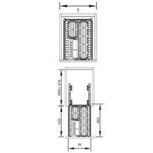 Muatkan imej ke dalam penonton Galeri, MIRAI Full-Function Seasoning Basket with Morion Module (Attach With Door)