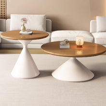 Muatkan imej ke dalam penonton Galeri, Holloway Cream Wood Coffee Table