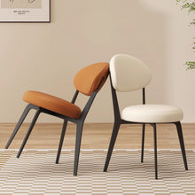 将图片加载到图库查看器,Keira Minimalist Round Seat Dining Chair
