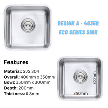 将图片加载到图库查看器,LEVANZO Eco Series Sink