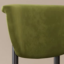 Muatkan imej ke dalam penonton Galeri, Jade Premium Velvet Fabric Dining Chair