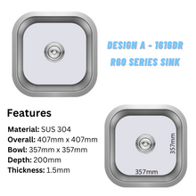 将图片加载到图库查看器,LEVANZO R60 Series Sink