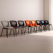 Muatkan imej ke dalam penonton Galeri, Wright PU Leather Cushion Hotel Dining Chair