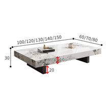 Muatkan imej ke dalam penonton Galeri, Mercado Rectangle Thick Slate Coffee Table
