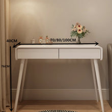Muatkan imej ke dalam penonton Galeri, Ophelia Designer Curve Edge Dressing Table Set 0.7m to 1m